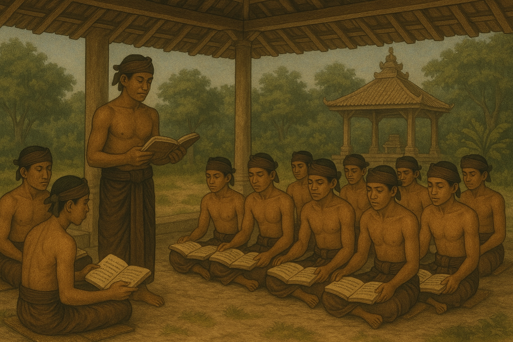 Suasana Belajar Jawa Kuno