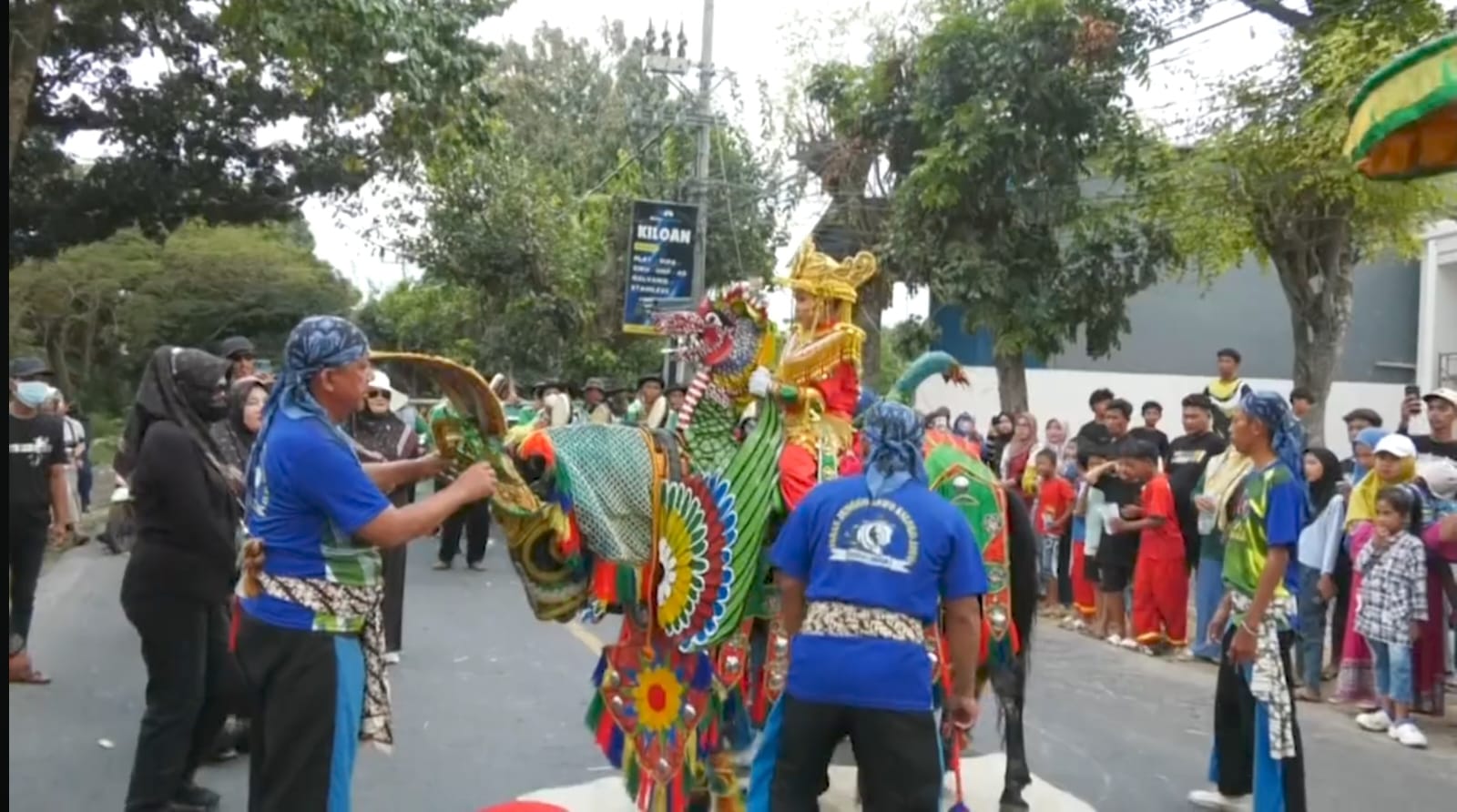 Kesenian jaran jenggo. (Foto: Aswo Kaloko Joyo)